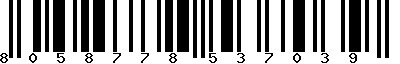 EAN-13 : 8058778537039