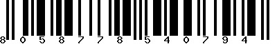 EAN-13 : 8058778540794