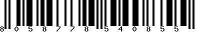 EAN-13 : 8058778540855