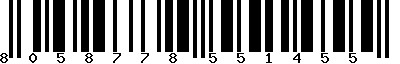 EAN-13 : 8058778551455