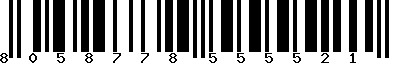 EAN-13 : 8058778555521