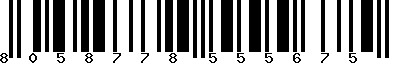 EAN-13 : 8058778555675