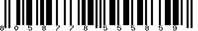 EAN-13 : 8058778555859