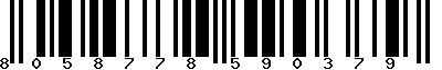 EAN-13 : 8058778590379