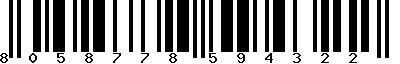 EAN-13 : 8058778594322