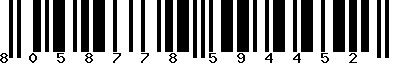 EAN-13 : 8058778594452