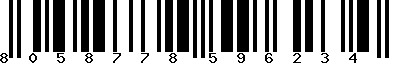 EAN-13 : 8058778596234