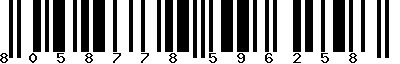 EAN-13 : 8058778596258