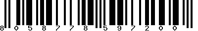 EAN-13 : 8058778597200