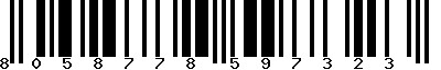 EAN-13 : 8058778597323