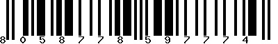 EAN-13 : 8058778597774