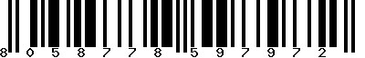 EAN-13 : 8058778597972