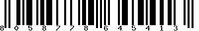 EAN-13 : 8058778645413