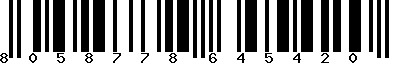 EAN-13 : 8058778645420