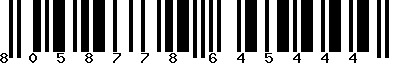 EAN-13 : 8058778645444