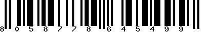 EAN-13 : 8058778645499