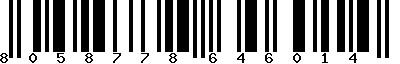 EAN-13 : 8058778646014