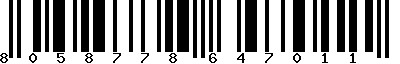 EAN-13 : 8058778647011