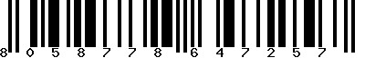 EAN-13 : 8058778647257