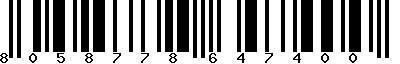 EAN-13 : 8058778647400