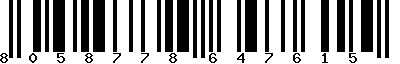 EAN-13 : 8058778647615