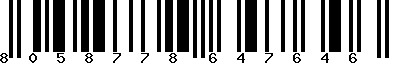 EAN-13 : 8058778647646