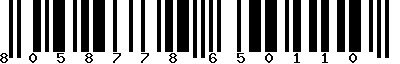 EAN-13 : 8058778650110