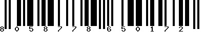 EAN-13 : 8058778650172