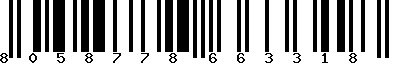 EAN-13 : 8058778663318