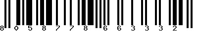 EAN-13 : 8058778663332