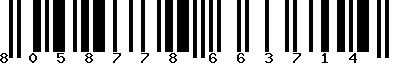 EAN-13 : 8058778663714