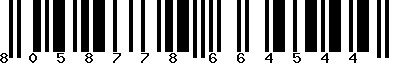 EAN-13 : 8058778664544