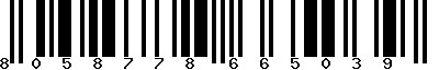 EAN-13 : 8058778665039