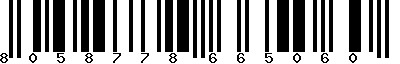 EAN-13 : 8058778665060