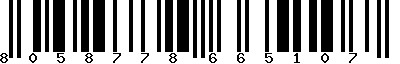 EAN-13 : 8058778665107