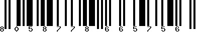 EAN-13 : 8058778665756