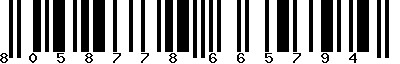 EAN-13 : 8058778665794