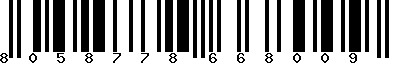 EAN-13 : 8058778668009