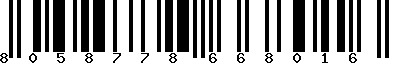 EAN-13 : 8058778668016