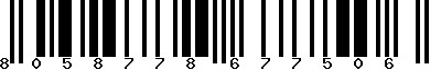 EAN-13 : 8058778677506