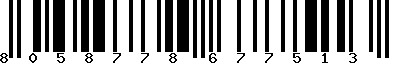 EAN-13 : 8058778677513