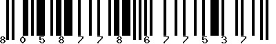 EAN-13 : 8058778677537