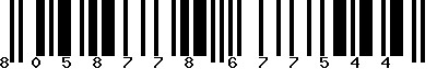 EAN-13 : 8058778677544