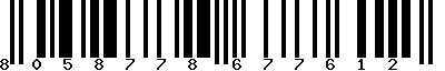 EAN-13 : 8058778677612