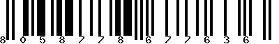 EAN-13 : 8058778677636