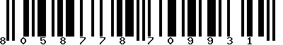 EAN-13 : 8058778709931