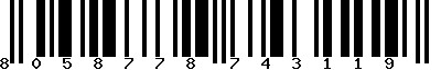 EAN-13 : 8058778743119