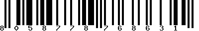 EAN-13 : 8058778768631