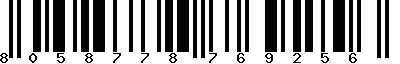 EAN-13 : 8058778769256