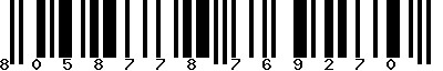 EAN-13 : 8058778769270